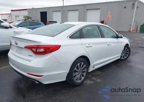 2016 Hyundai Sonata Sport from USA, damaged, VIN 5NPE34AF5GH344833
